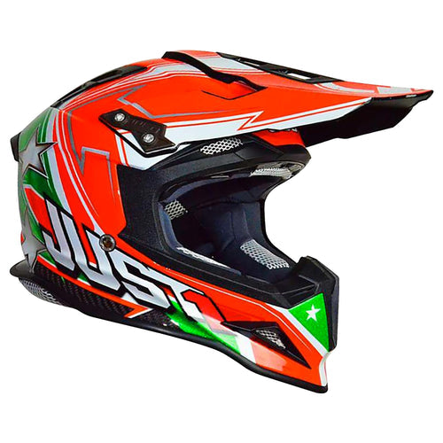 Just1 J12 Carbon MX Motocross Helmet Aster Italy - ThrottleChimp