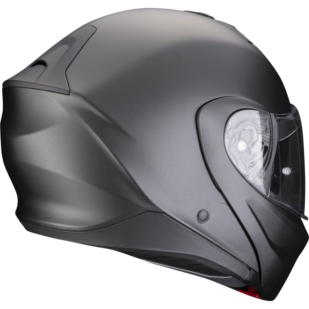 Scorpion EXO 930 Evo Flip-Up Helmet Matt Black (Image 3) - ThrottleChimp