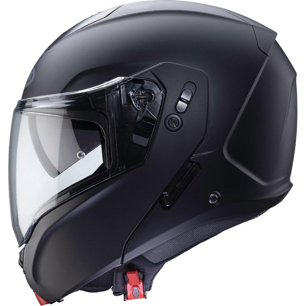 Caberg Horus Plain Flip-Up Helmet Matt Black (Image 2) - ThrottleChimp