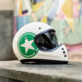 HJC V60 Nyx Full Face Helmet MC4SF Green (Image 6) - ThrottleChimp