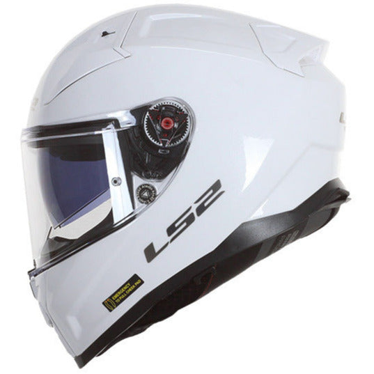 LS2 FF811 Vector 2 ECE 22.06 Full Face Helmet Solid White FREE 1 YEAR Returns, FREE UK Delivery | ThrottleChimp