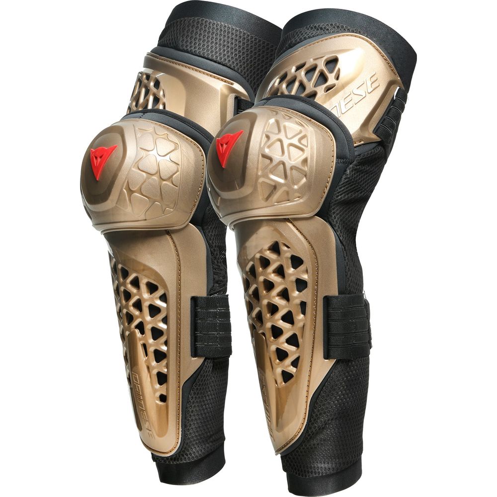 Dainese MX 1 Knee Guards Copper - ThrottleChimp