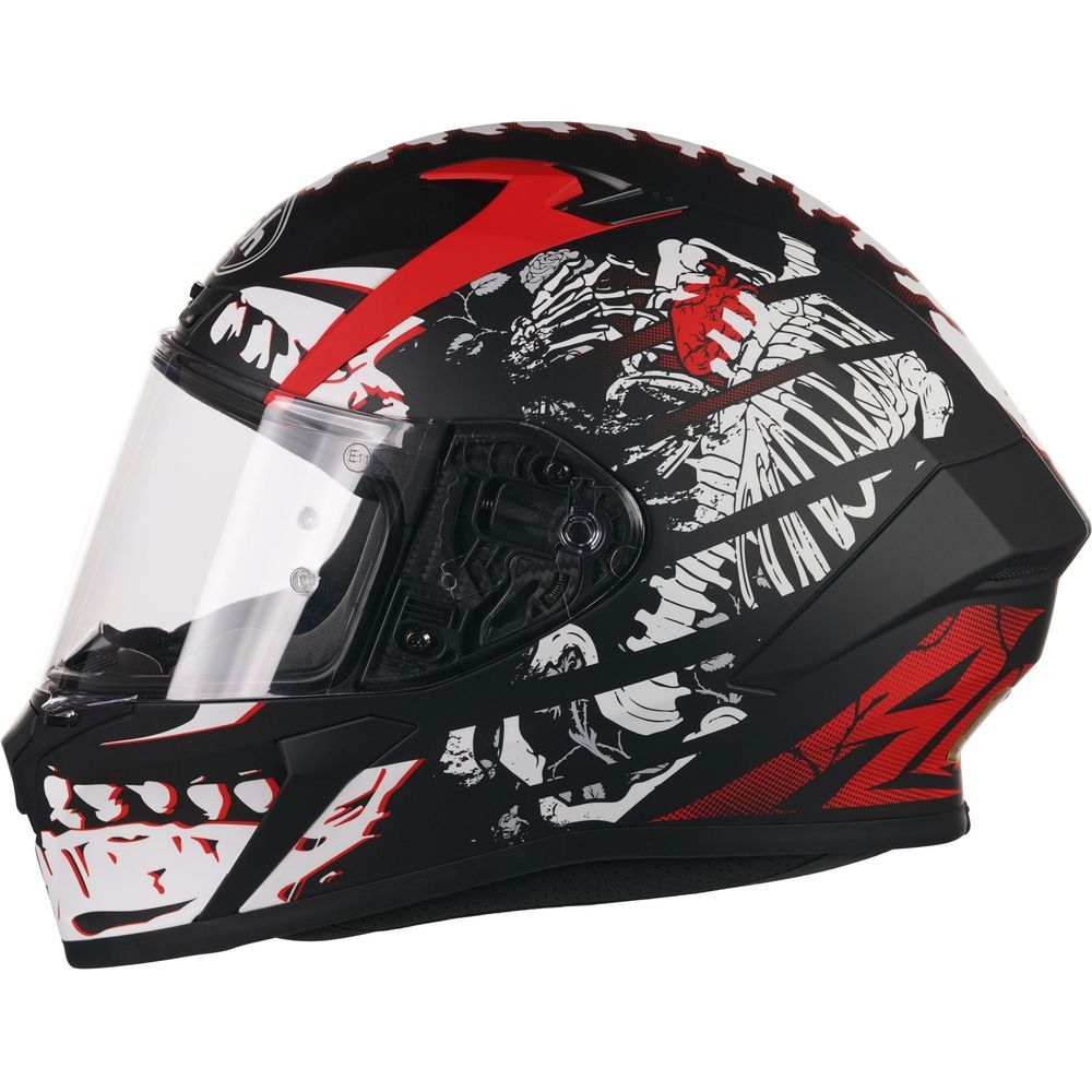 Airoh Valor Full Face Helmet Matt Ribs (Image 5) - ThrottleChimp