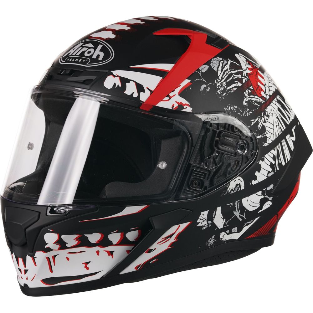 Airoh Valor Full Face Helmet Matt Ribs (Image 6) - ThrottleChimp