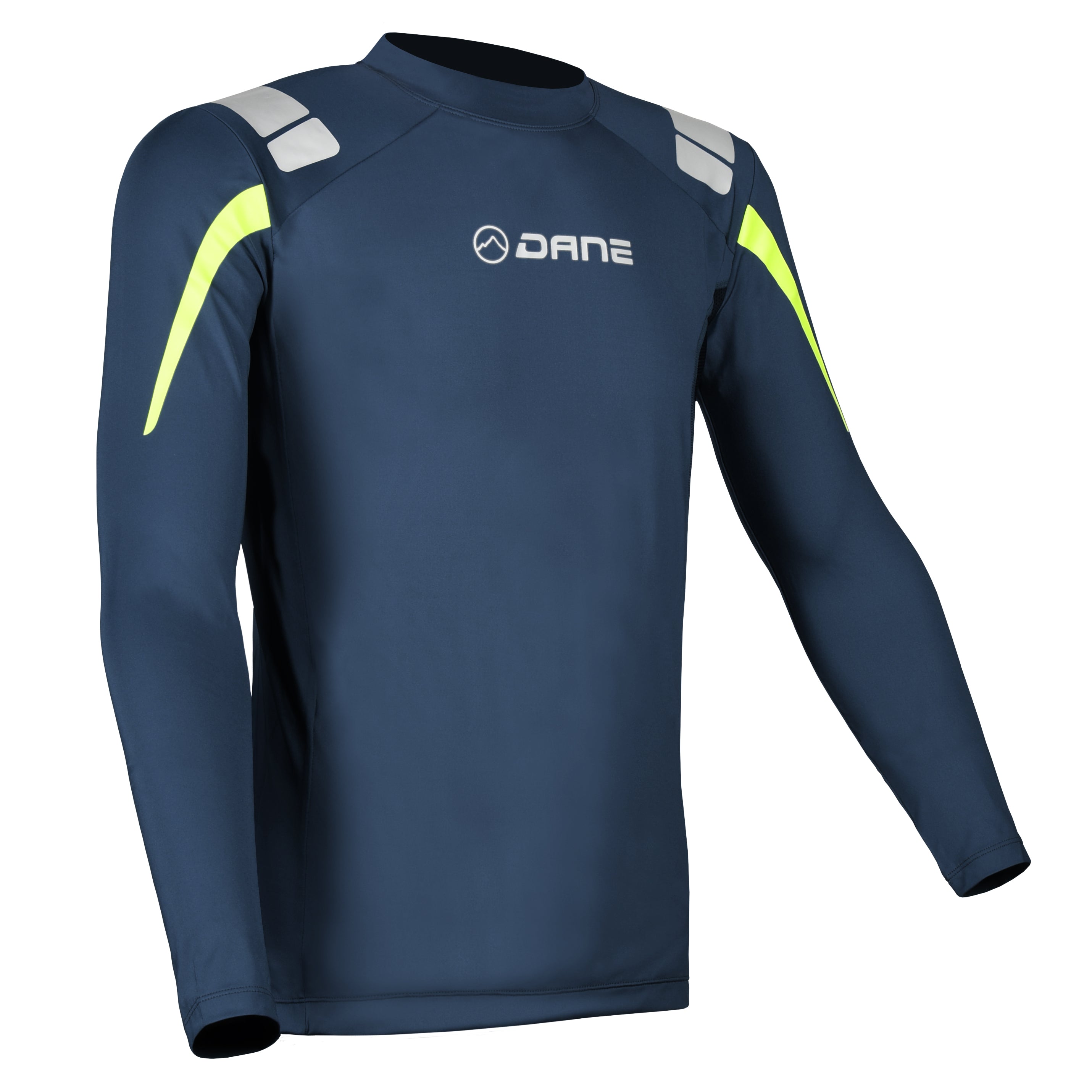 Dane 4-Season Long Sleeves Base Layer Shirt Blue FREE 1 YEAR Returns, FREE UK Delivery | ThrottleChimp