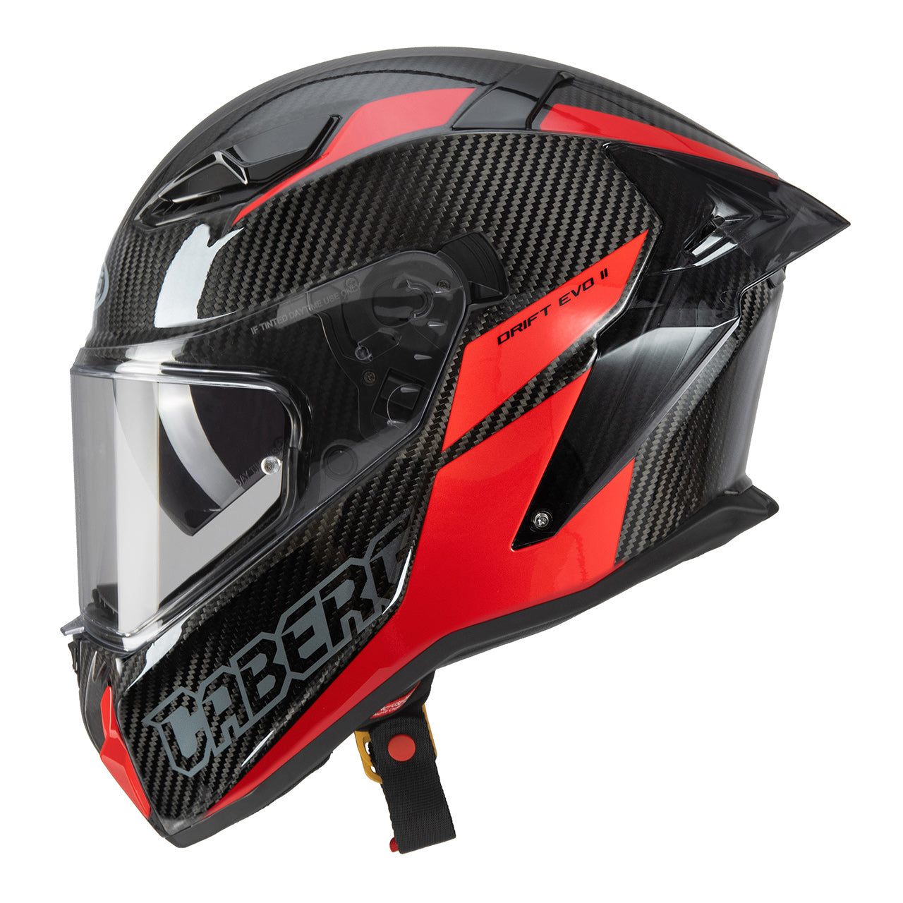 Caberg Drift Evo 2 Carbon Full Face Helmet Nova Red FREE 1 YEAR Returns, FREE UK Delivery | ThrottleChimp