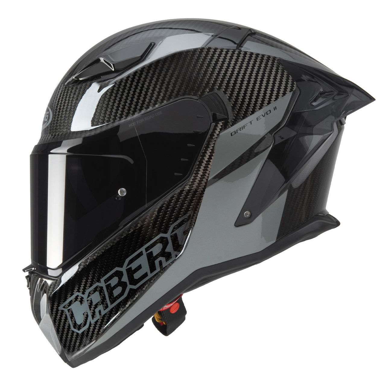 Caberg Drift Evo 2 Carbon Full Face Helmet Nova Grey FREE 1 YEAR Returns, FREE UK Delivery | ThrottleChimp