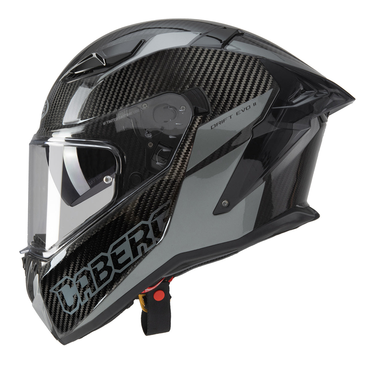 Caberg Drift Evo 2 Carbon Full Face Helmet Nova Grey FREE 1 YEAR Returns, FREE UK Delivery | ThrottleChimp