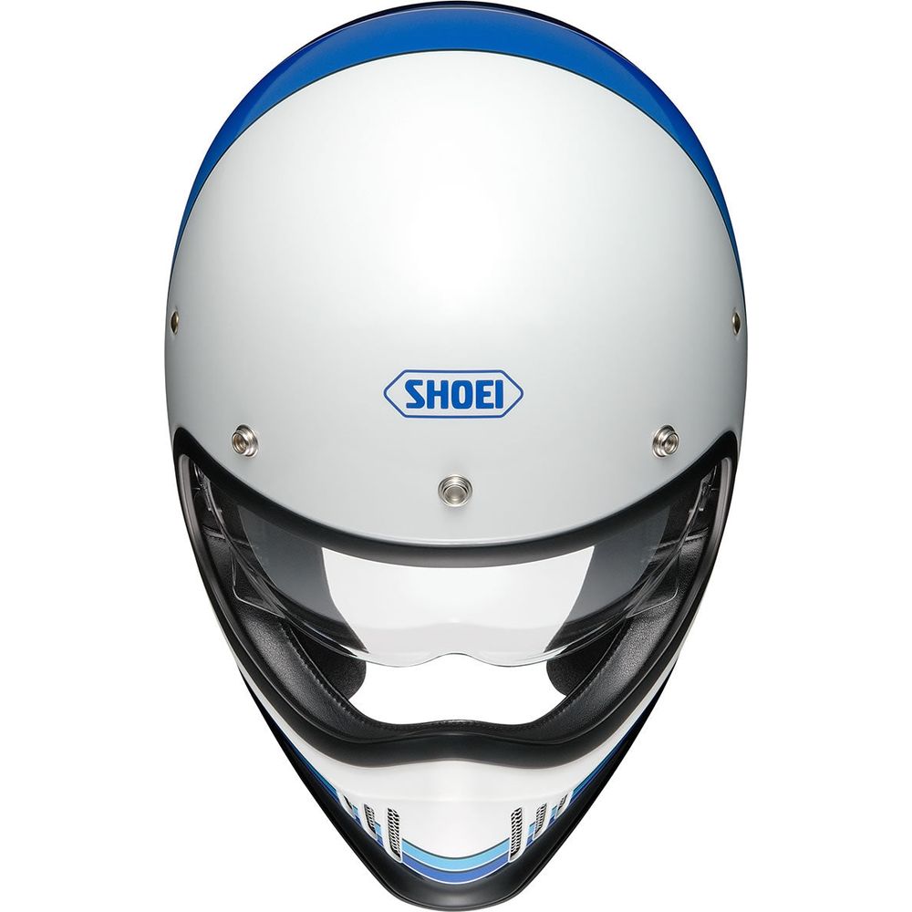 Shoei Ex-Zero Equation TC11 Full Face Helmet  Blue FREE 1 YEAR Returns, FREE UK Delivery | ThrottleChimp