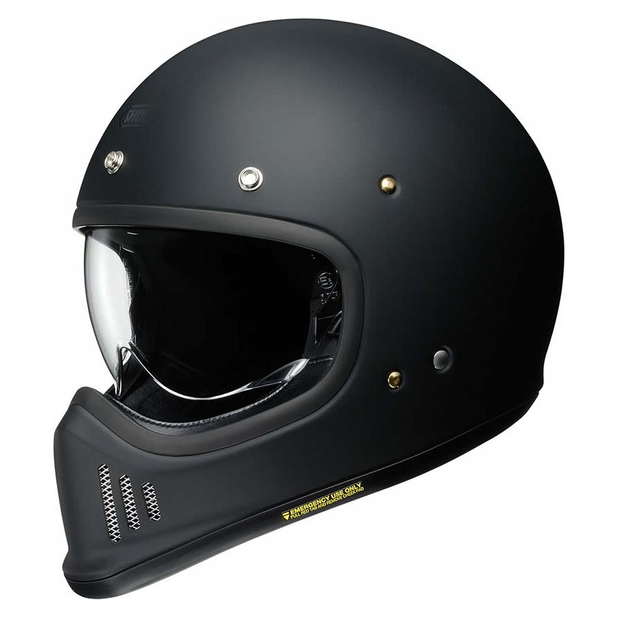 Shoei Ex-Zero Plain Full Face Helmet Matt Black - ThrottleChimp