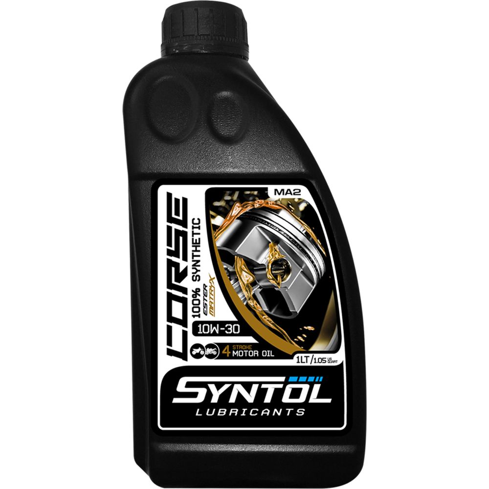 Syntol Corse 4T 10W-30 Fully Synthetic Oil FREE 1 YEAR Returns, FREE UK Delivery | ThrottleChimp