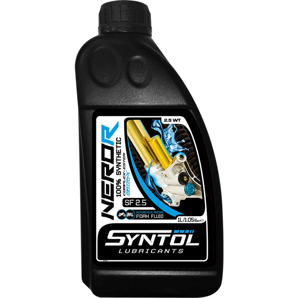 Syntol Nero-R SF 2.5 Racing Motorcycle Fork Fluid FREE 1 YEAR Returns, FREE UK Delivery | ThrottleChimp