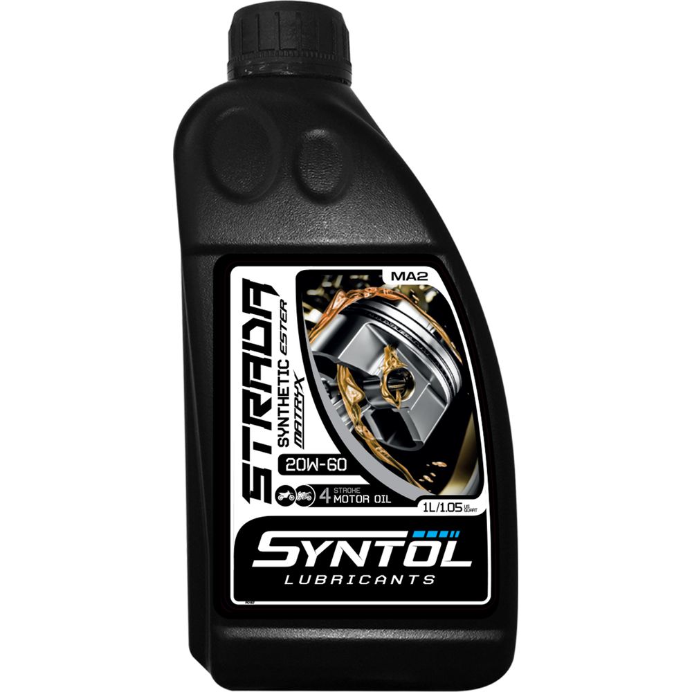 Syntol Strada 4T 20W-60 Semi Synthetic Oil - ThrottleChimp