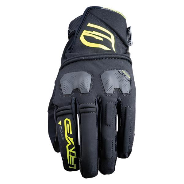 Five EWP Textile Gloves Black / Yellow FREE 1 YEAR Returns, FREE UK Delivery | ThrottleChimp