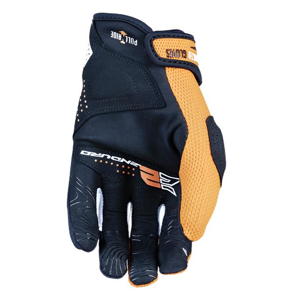 Five E2 Textile Gloves Orange FREE 1 YEAR Returns, FREE UK Delivery | ThrottleChimp