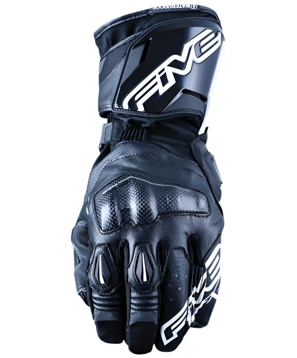 Five RFX Waterproof Leather Gloves Black FREE 1 YEAR Returns, FREE UK Delivery | ThrottleChimp