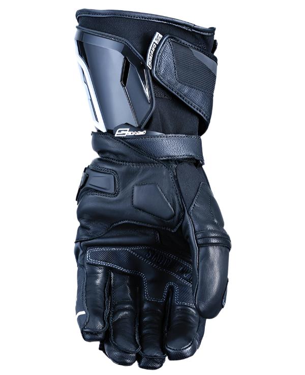 Five RFX Waterproof Leather Gloves Black FREE 1 YEAR Returns, FREE UK Delivery | ThrottleChimp