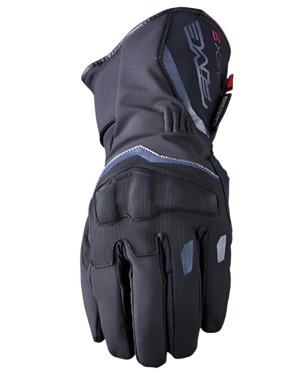 Five WFX3 Evo Waterproof Textile Gloves Black FREE 1 YEAR Returns, FREE UK Delivery | ThrottleChimp