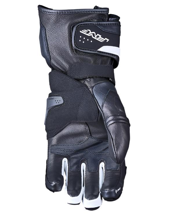 Five RFX4 Evo Ladies Leather Gloves Black / White FREE 1 YEAR Returns, FREE UK Delivery | ThrottleChimp