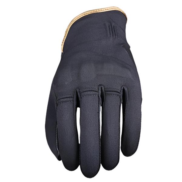 Five Flow Ladies Textile Gloves Black / Copper FREE 1 YEAR Returns, FREE UK Delivery | ThrottleChimp