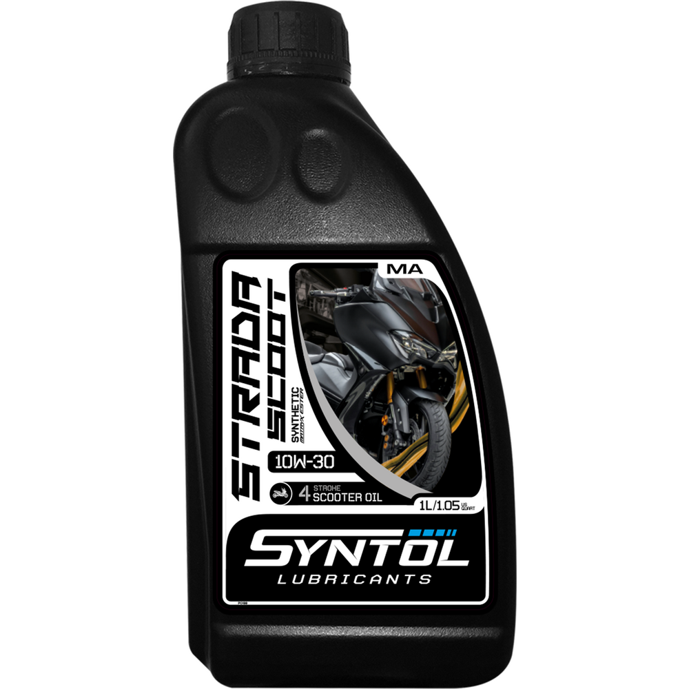 Syntol Strada Scooter 4T 10W-30 Synthetic Oil FREE 1 YEAR Returns, FREE UK Delivery | ThrottleChimp