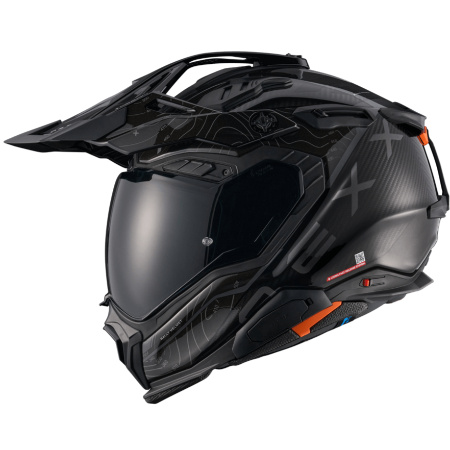 Nexx X.WED3 Furka Adventure Helmet Black / Grey - Image ThrottleChimp