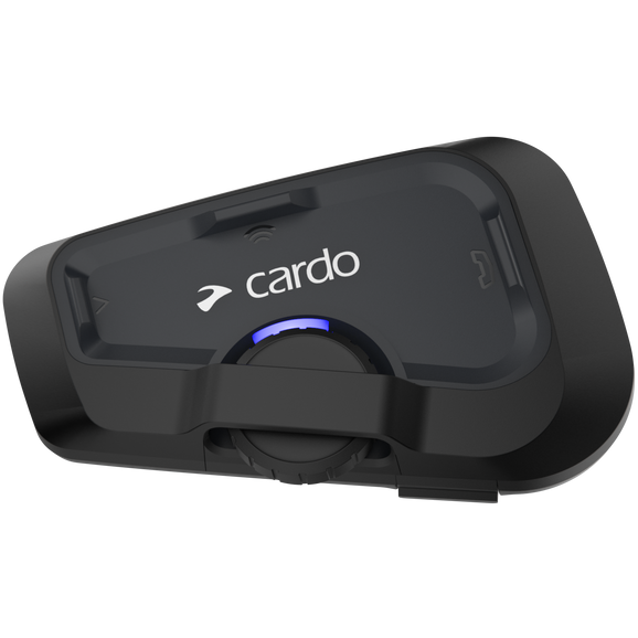 Cardo Freecom 4X Single Bluetooth Intercom System Black (Image 2) - ThrottleChimp