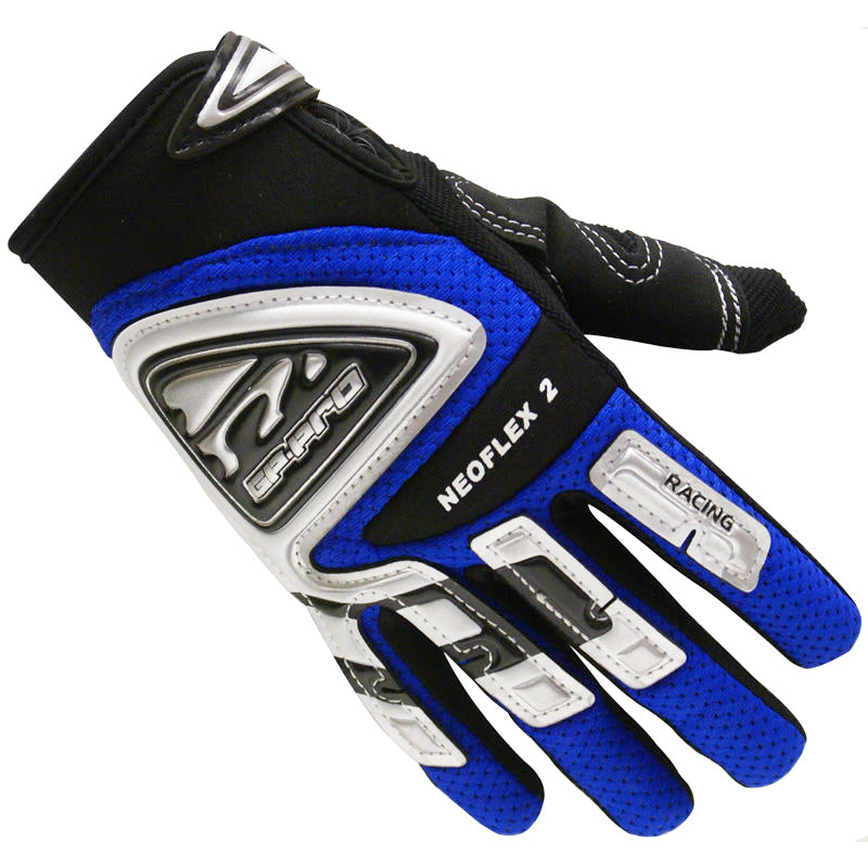 GP Pro Neoflex-2 Kids Gloves Blue - ThrottleChimp