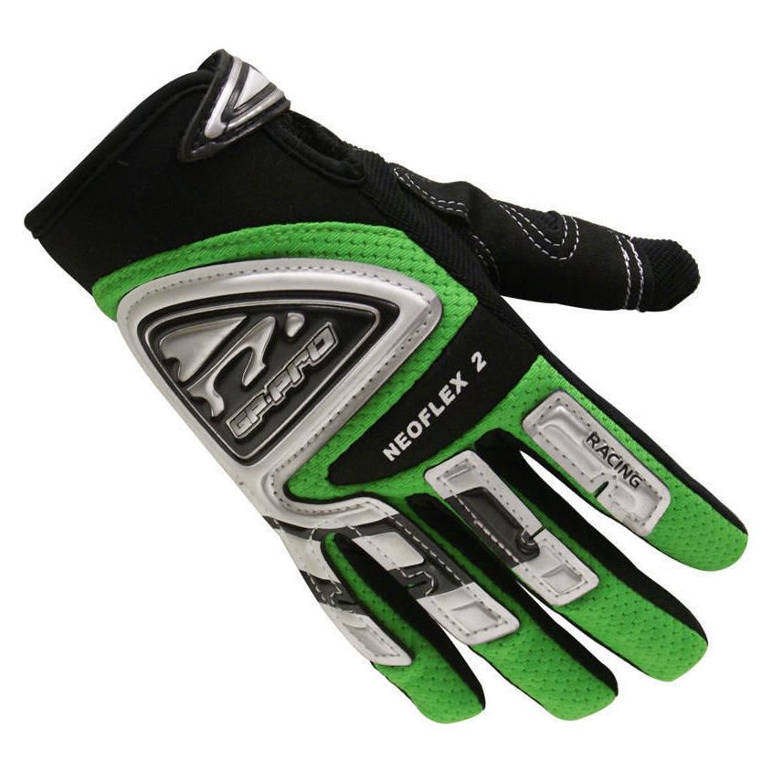 GP Pro Neoflex-2 Adult Gloves Green - ThrottleChimp