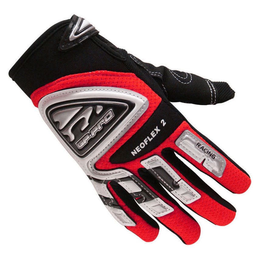 GP Pro Neoflex-2 Adult Gloves Red - ThrottleChimp