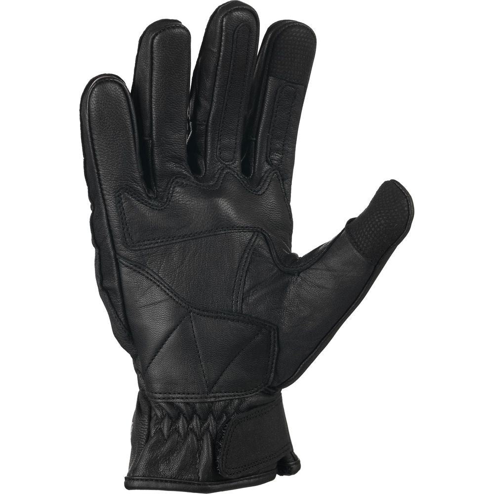 Bike It AMP Road Leather Gloves Black (Image 2) - ThrottleChimp