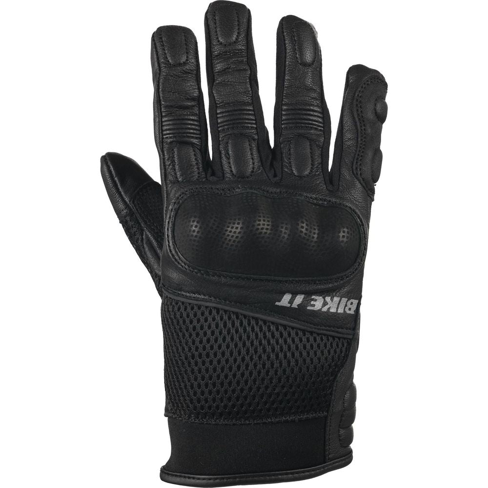 Bike It Ultimate Streetfighter UFG Gloves Black - ThrottleChimp