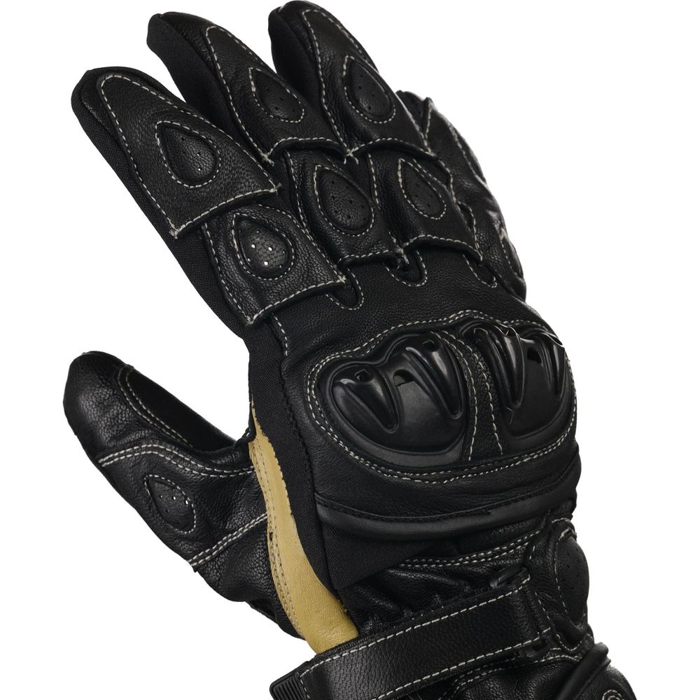 Bike It Ultimate Track UTG Leather Gloves Black (Image 11) - ThrottleChimp