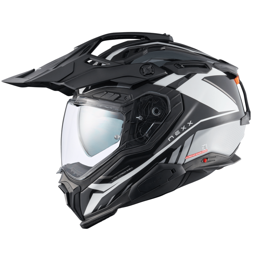 Nexx X.WED3 Gobi Adventure Helmet White / Grey FREE 1 YEAR Returns, FREE UK Delivery | ThrottleChimp