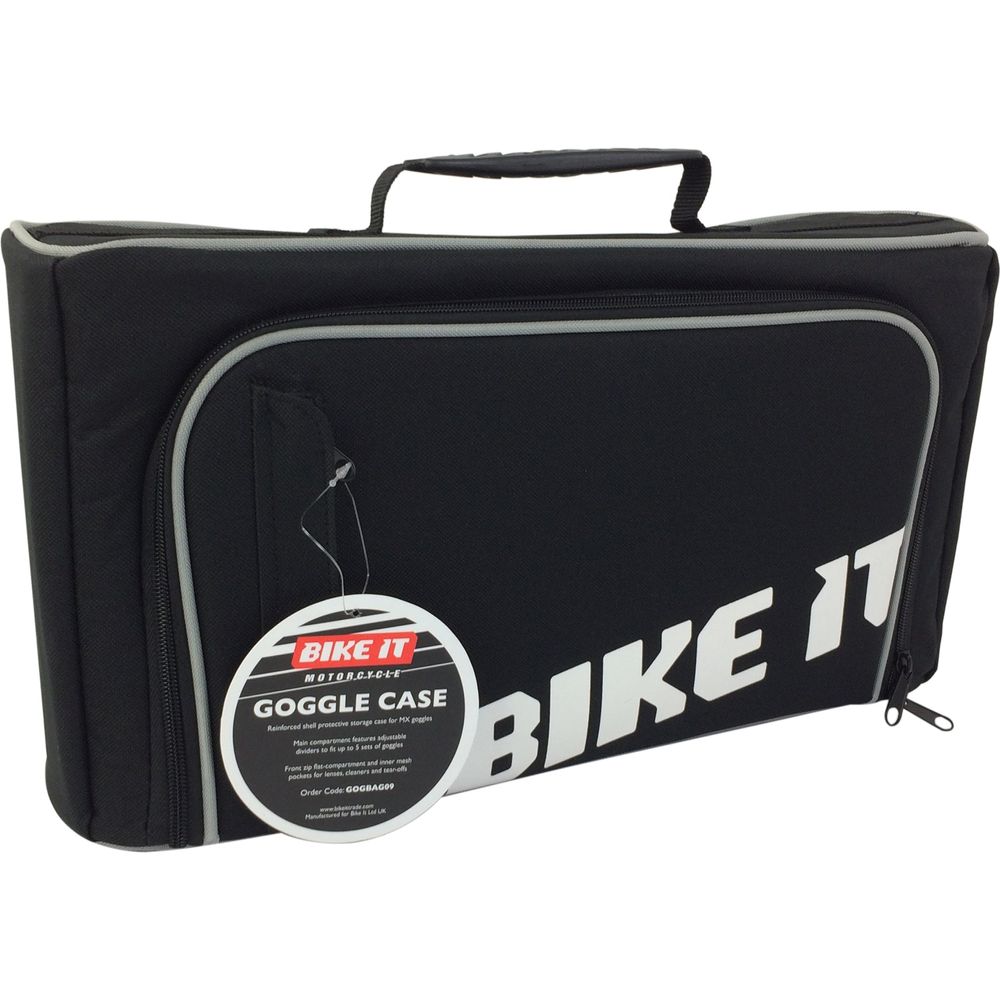 Bike It 5 Goggle Storage Case FREE 1 YEAR Returns, FREE UK Delivery | ThrottleChimp