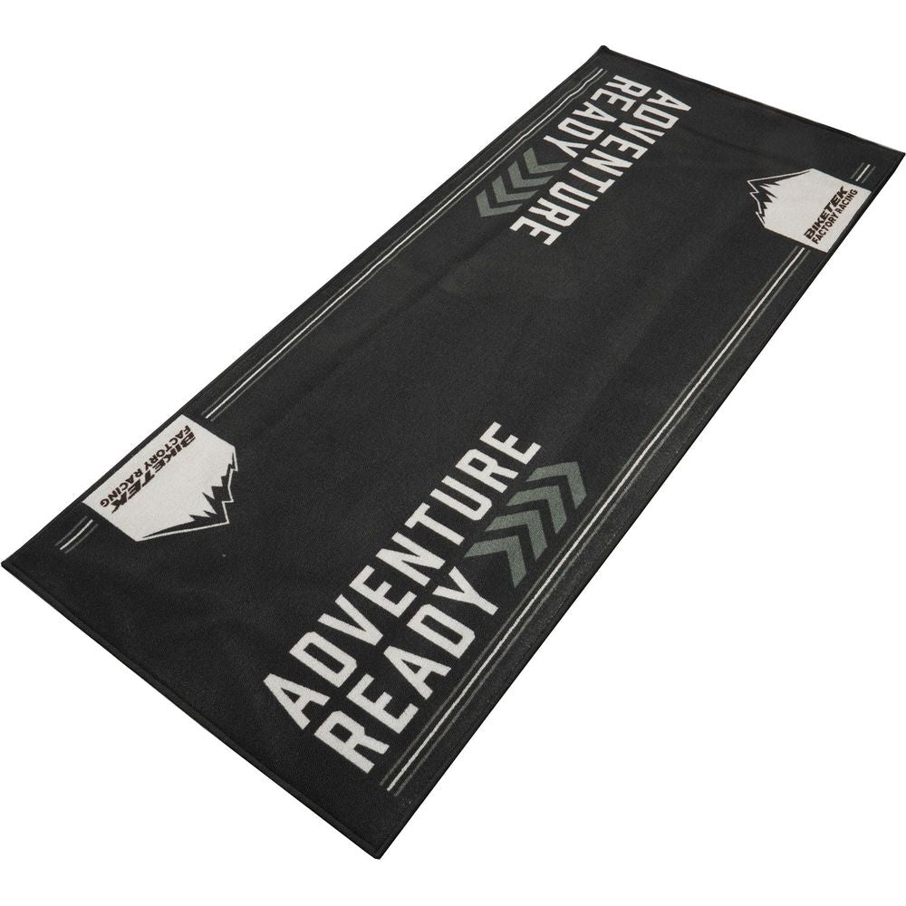 BikeTek Adventure Series Garage Mat Black / Grey - ThrottleChimp