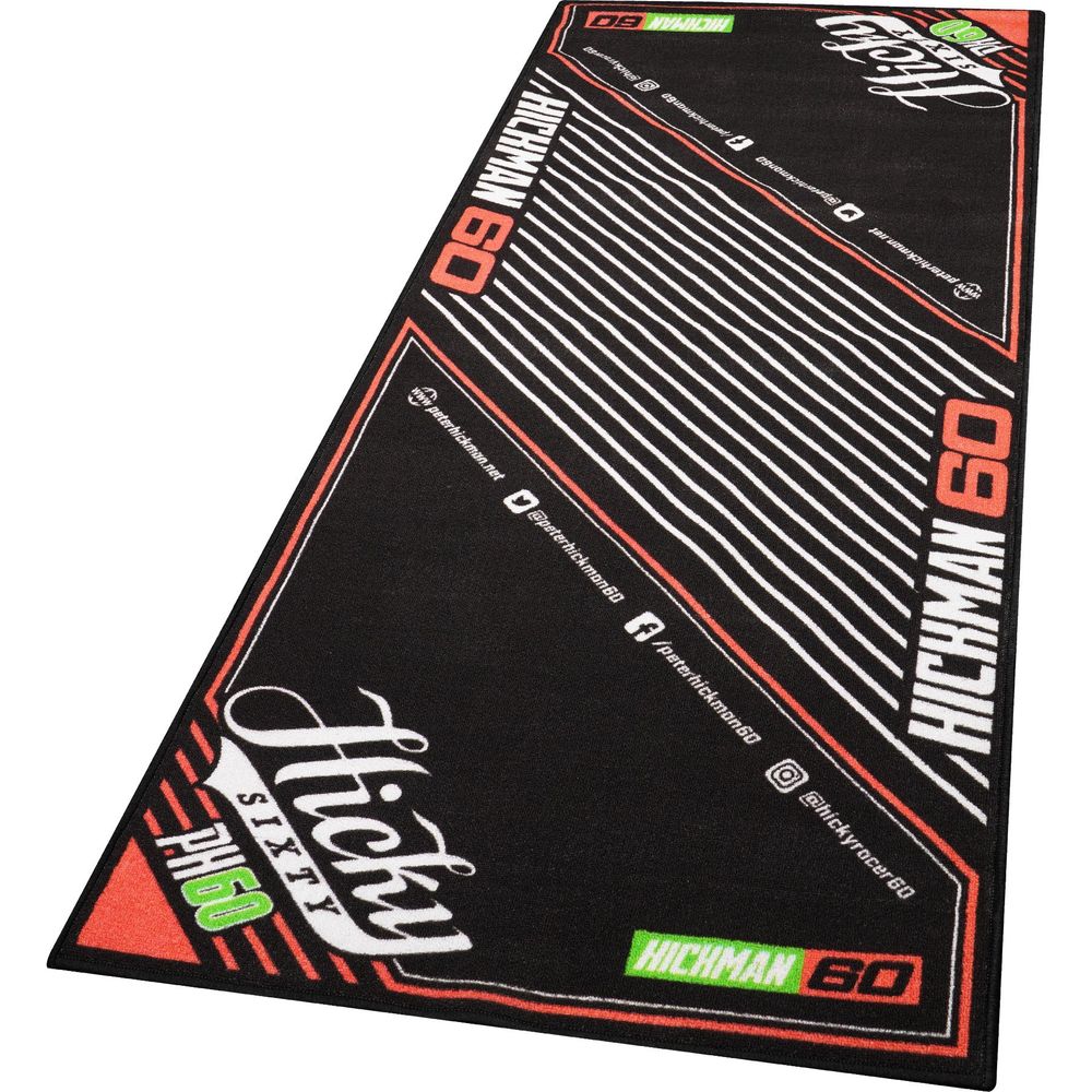 Peter Hickman Limited Edition Hicky Sixty Motorcycle Garage Mat - ThrottleChimp