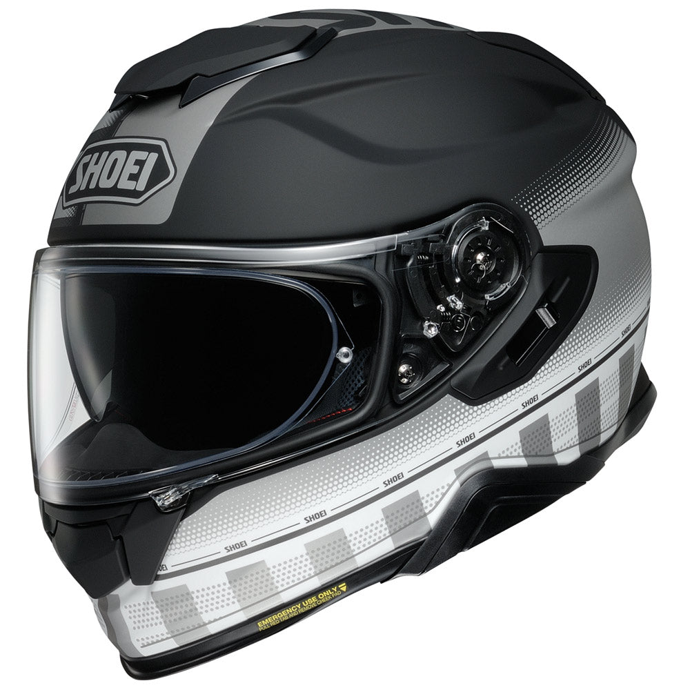 Shoei GT Air 2 Tesseract Matt TC5 Full Face Helmet Black - ThrottleChimp