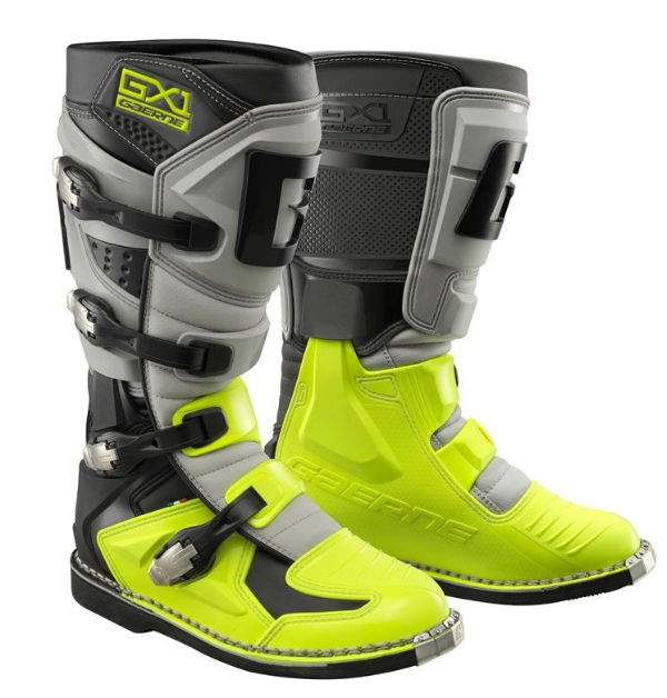 Gaerne GX-1 Kids MX Boots Yellow / Black FREE 1 YEAR Returns, FREE UK Delivery | ThrottleChimp