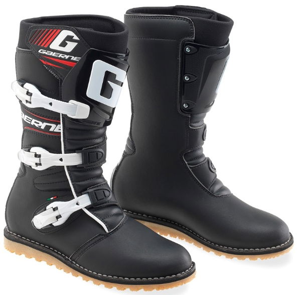 Gaerne Balance Classic Trials Boots Black FREE 1 YEAR Returns, FREE UK Delivery | ThrottleChimp