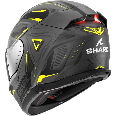 Shark Skwal i3 Full Face Helmet Linik Matt Anthracite / Yellow / Black FREE 1 YEAR Returns, FREE UK Delivery | ThrottleChimp