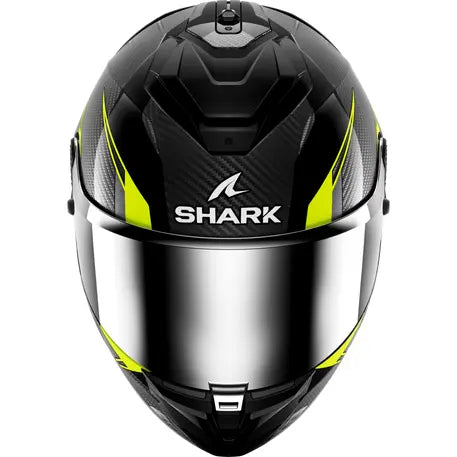 Shark Spartan GT PRO Carbon Full Face Helmet Kultram Black / Yellow - ThrottleChimp