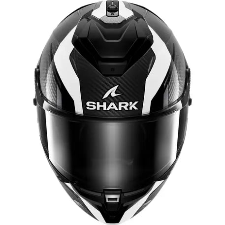 Shark Spartan GT PRO Carbon Full Face Helmet Kultram Black / White - ThrottleChimp