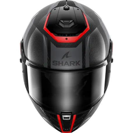 Shark Spartan RS Carbon Full Face Helmet Shawn Black / Red / Anthracite - ThrottleChimp