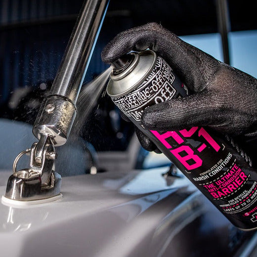 Muc-Off HBC-1 Harsh Conditions Barrier Protection Spray - 400ml FREE 1 YEAR Returns, FREE UK Delivery | ThrottleChimp