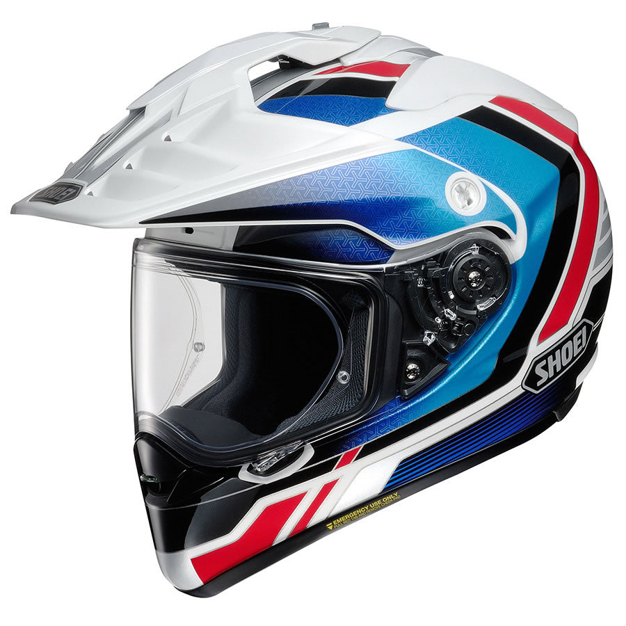 Shoei Hornet ADV Sovereign TC10 Full Face Helmet Blue - ThrottleChimp