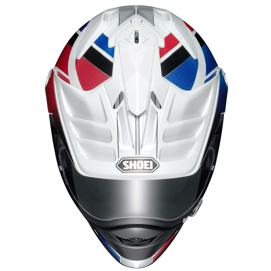 Shoei Hornet ADV Sovereign TC10 Full Face Helmet Blue (Image 2) - ThrottleChimp