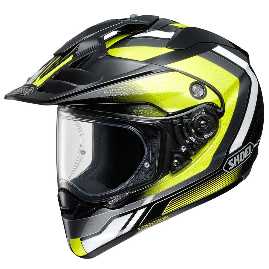 Shoei Hornet ADV Sovereign TC3 Full Face Helmet Yellow - ThrottleChimp