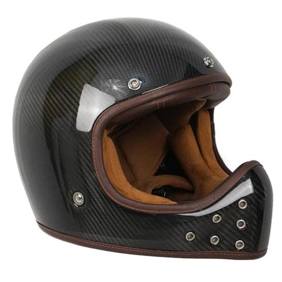 ByCity The Rock R22.06 Full Face Helmet Carbon Black (Image 2) - ThrottleChimp