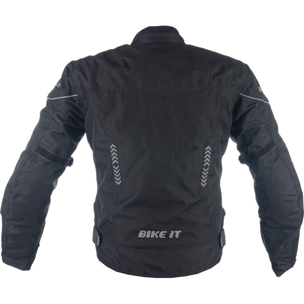 Bike It Insignia Ladies Motorcycle Jacket Black (Image 4) - ThrottleChimp